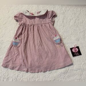 Cute pink gingham cupcake dress